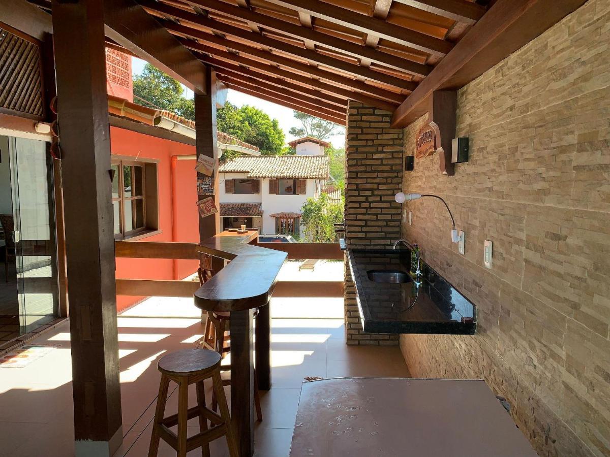 Casa De Frente Para A Praia - Arraial D' Ajuda Porto Seguro Esterno foto