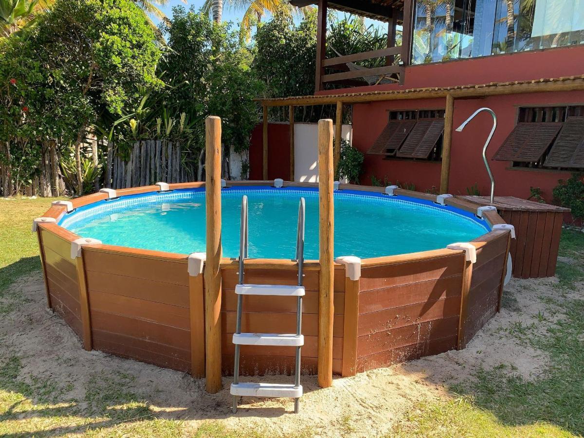 Casa De Frente Para A Praia - Arraial D' Ajuda Porto Seguro Esterno foto