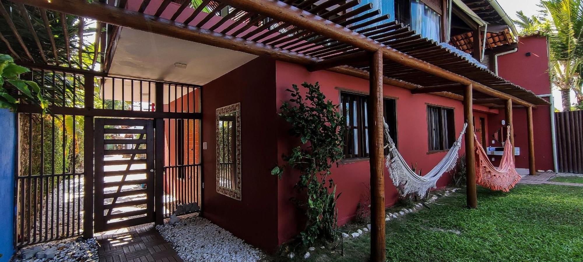 Casa De Frente Para A Praia - Arraial D' Ajuda Porto Seguro Esterno foto